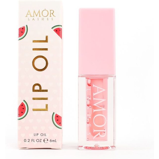 House of Amor Flavoured Lip Oil Watermelon in Clear
