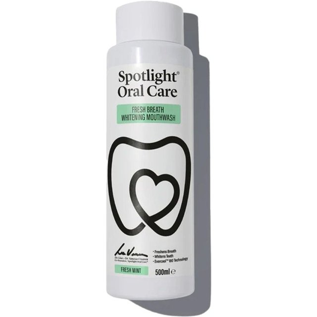 Spotlight Oral Care Whitening Mouthwash in Clear