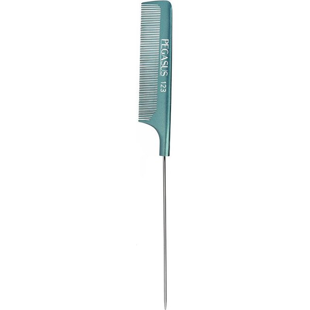 Pegasus Extra Long Pin Tail Comb - 123 Green