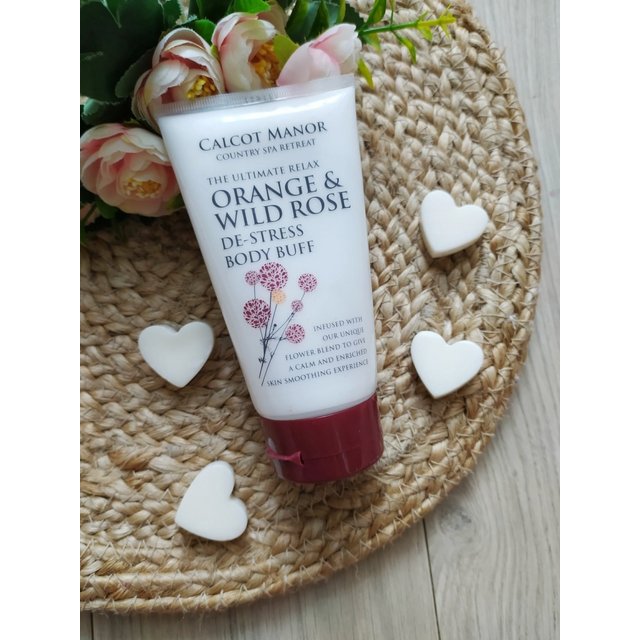 Calcot Manor - Orange and Wild Rose De-Stress Body Buff 150ml