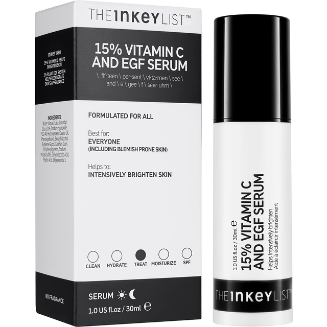 The INKEY List- 15% Vitamin C and EGF Serum 30ml