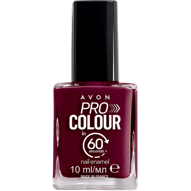 Avon Ultra Colour 60 Second Express Nail Enamel – Wine On Time 10ml