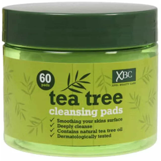 XBC Tea Tree Cleansing Pads - 60 Pads