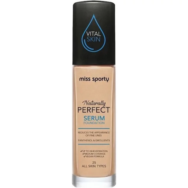 Miss Sporty Naturally Perfect Serum Foundation #25