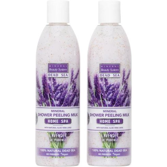 MBS Body Peeling Cleansing Gel Lavendel 2x300 ml