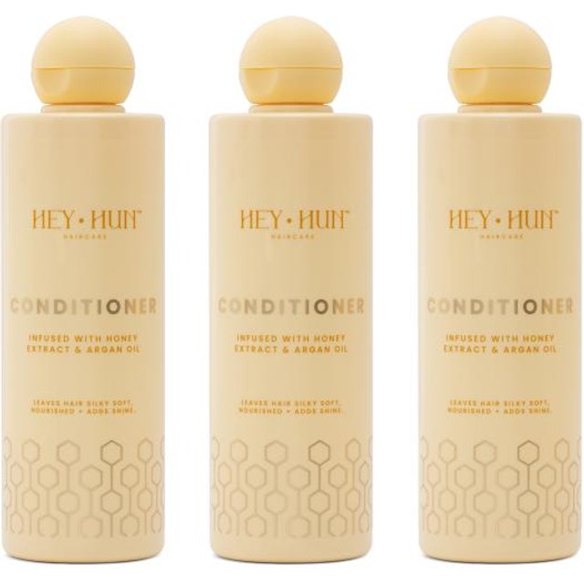 Hey Hun Argan & Honey Conditioner 3 x 300 ml