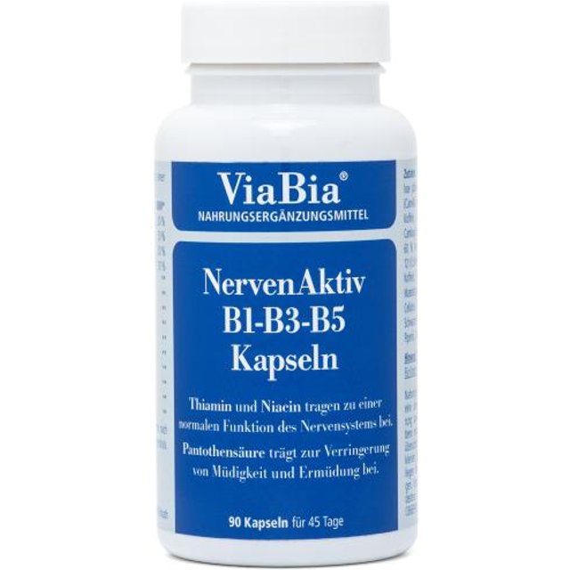 ViaBia NervenAktiv B1-B3-B5 90 Kapseln