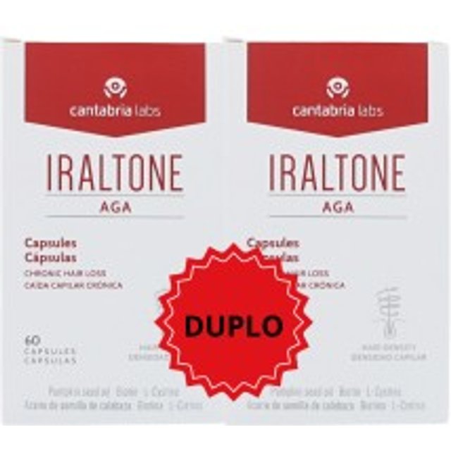 Iraltone AGA 2x60 cápsulas duplo