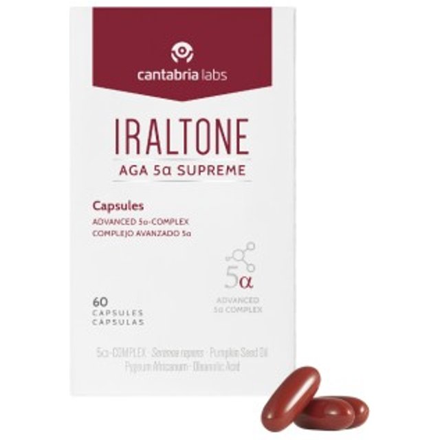 Iraltone AGA 5α Supreme 60 cápsulas