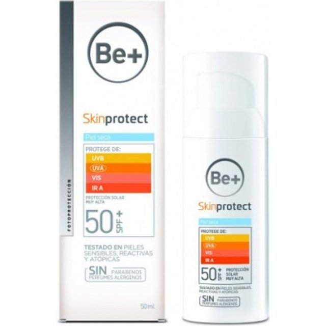 Be+ Skin Protect Crema Facial SPF50+ Piel Seca 50 ml