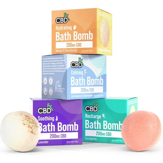 CBDfx Bath Bombs 200mg