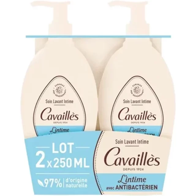 Duo L'Intime Cuidado Íntimo Antibacteriano 2 x 250 ml