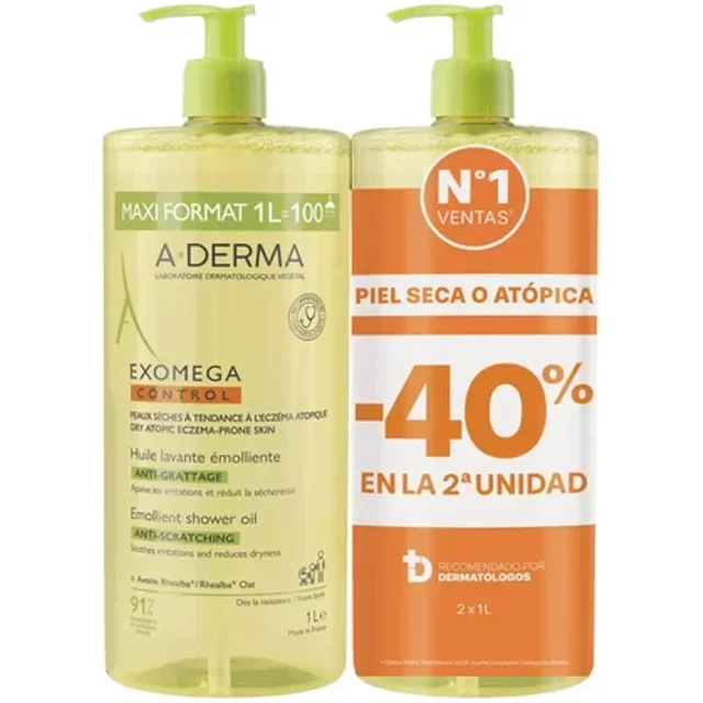 Pack Exomega Aceite Limpiador 2 x 1 L