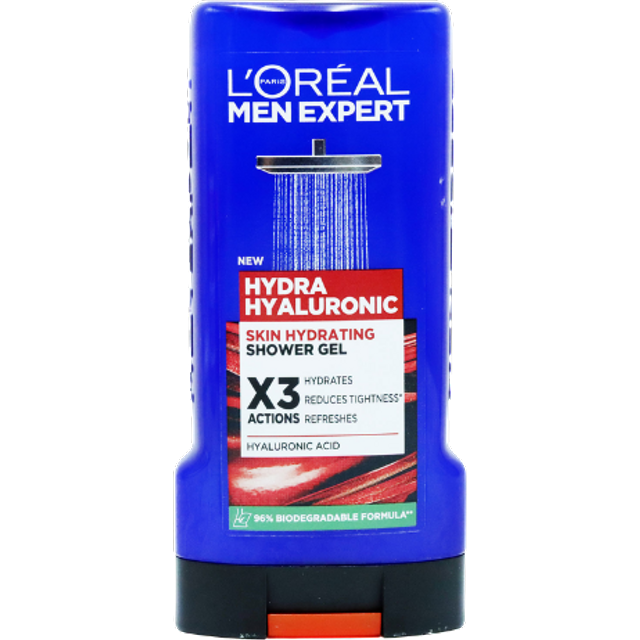 L'Oréal Men Expert Hydra Hyaluronic Återfuktande Duschgel - 300 ml