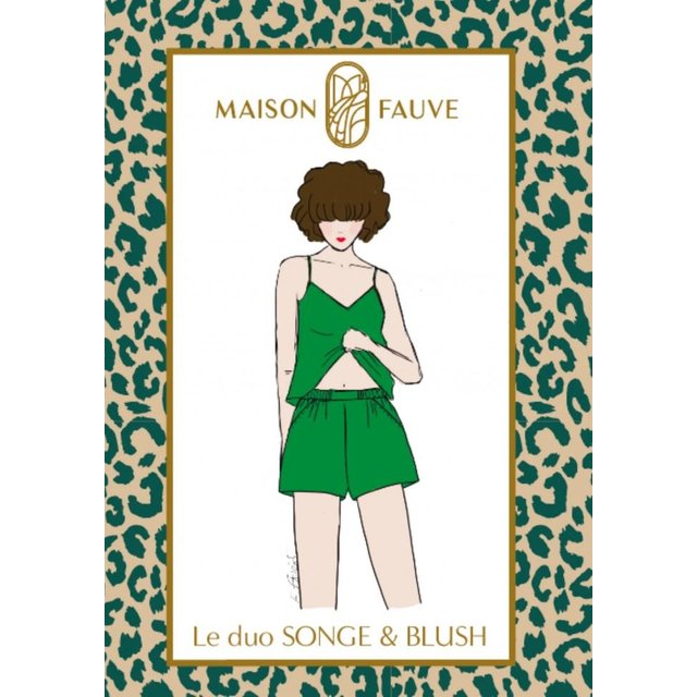 Maison Fauve Sewing Pattern Blush Songe Pyjamas