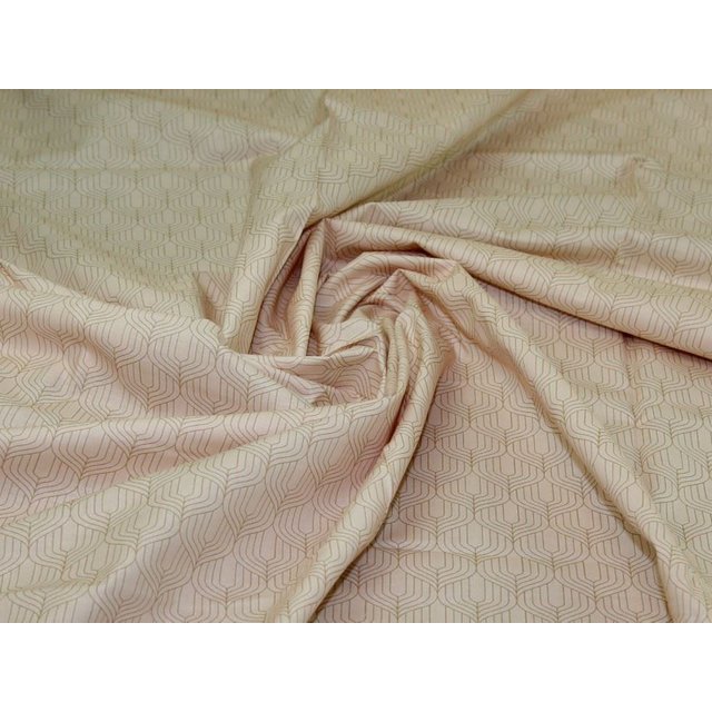 Deadstock 100% Cotton Fabric Blush