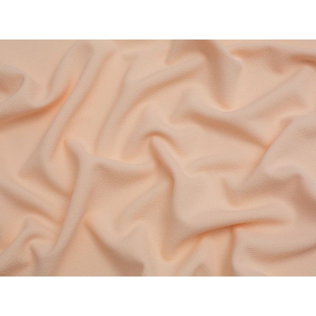 Minerva Core Range Suzette Textured Stretch Knit Fabric Blush