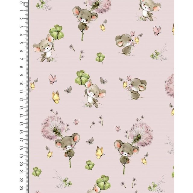 Deadstock Cotton Poplin Fabric Blush
