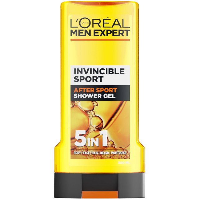 L'Oréal Men Expert Invincible Sport 5-in-1 Shower Gel 300ml