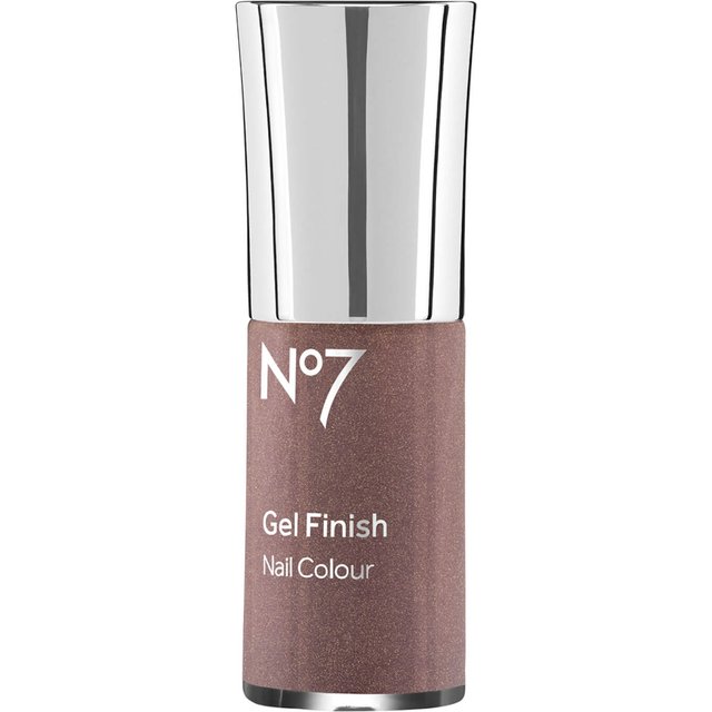 No7 Gel Finish Nail Colour 10ml - Rose Gold