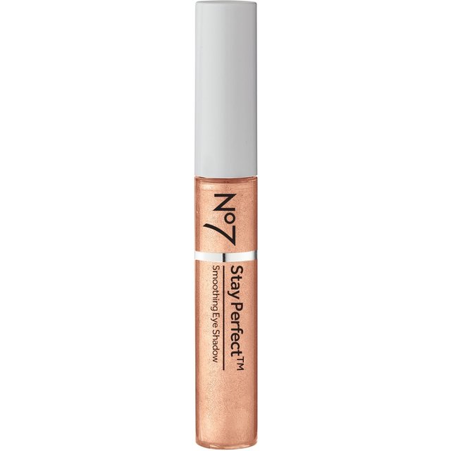 No7 Stay Perfect Smoothing Eyeshadow 4ml - Rose Gold