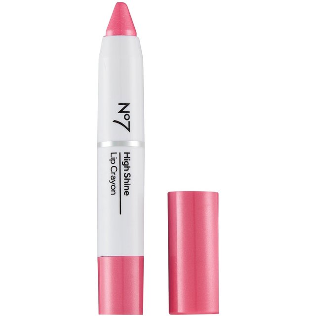No7 High Shine Lip Crayon 2.71g - Rosy Blush