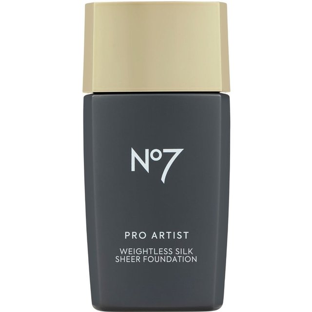 No7 Pro Artist Foundation Weightless Silk Sheer Foundation 30ml - 1 Crème