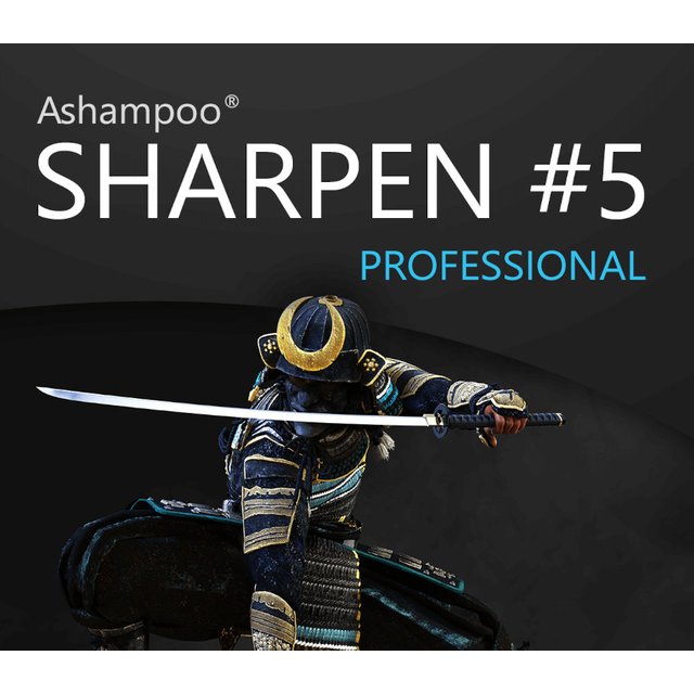 Ashampoo SHARPEN #5 Professional Key
