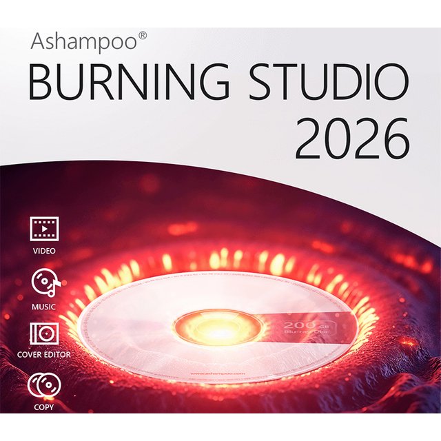 Ashampoo Burning Studio 2026 CD Key (2 PCs)