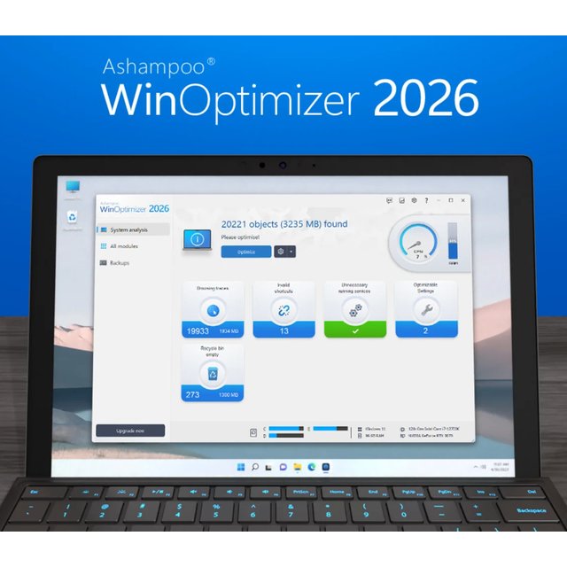 Ashampoo WinOptimizer 2026 Key
