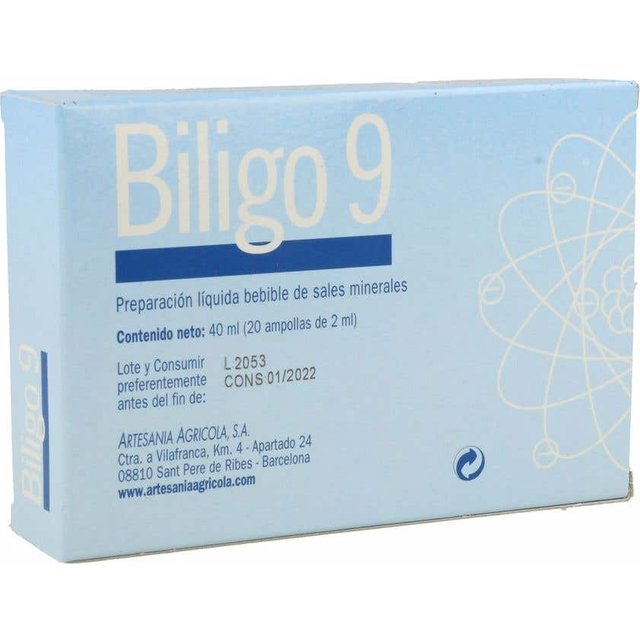 Biligo 9 Silicio 20 Ampollas