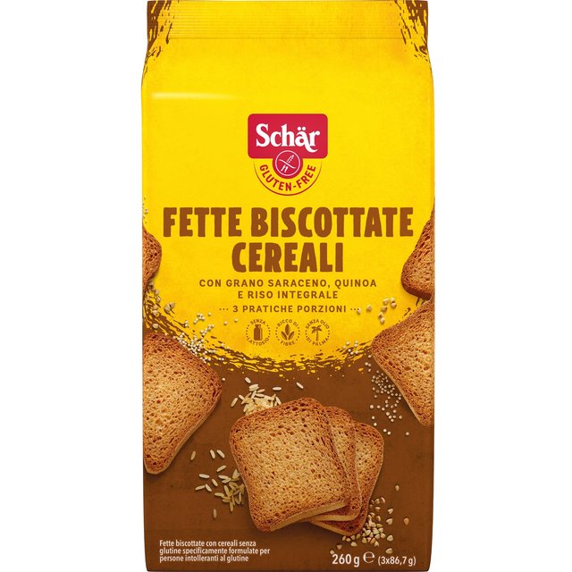 Biscotes Céréales sans gluten 260g