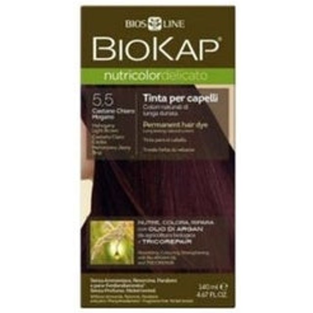 Tinte Delicado 5.5 Castaño Claro Caob 140ml *