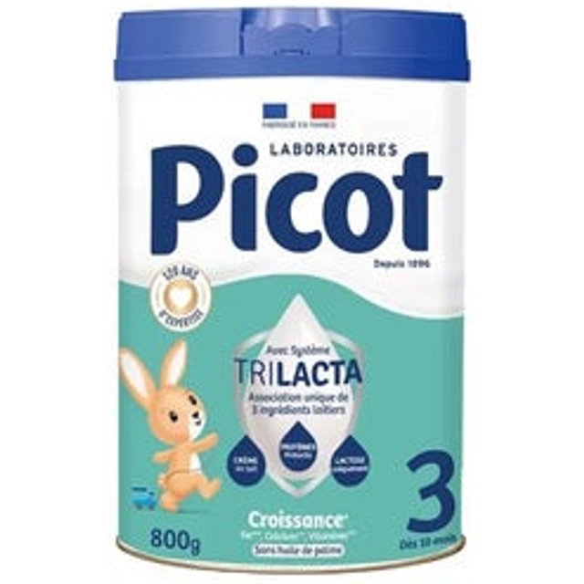 Croissance nature Lait 3ème âge 800gr