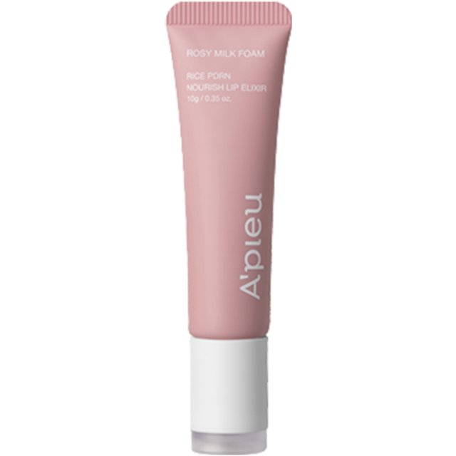 A'PIEU - Rice PDRN Nourish Lip Elixir - 10g - 05 Rosy Milk Foam