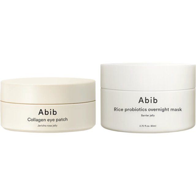 Abib - Collagen Eye Patch & Overnight Mask Set
