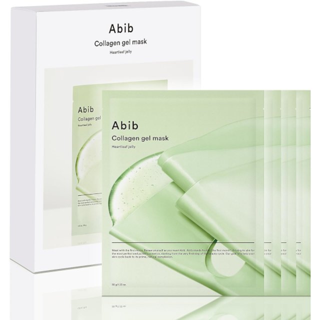 Abib - Collagen Gel Mask Heartleaf Jelly - 35g*4ea