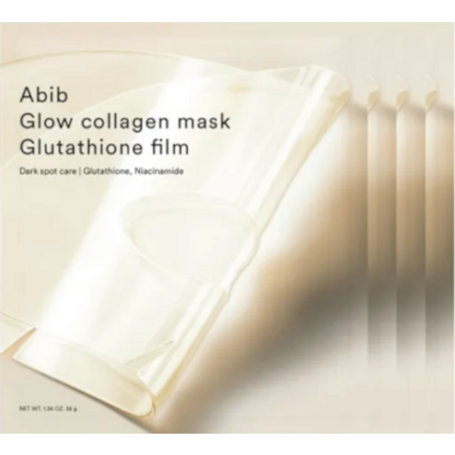 Abib - Glow Collagen Mask Glutathione Film - 38g*4ea