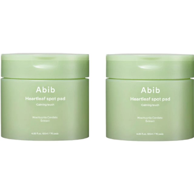 Abib Heartleaf Spot Pad Calming Touch - 150ml / 80pads (2ea) Set