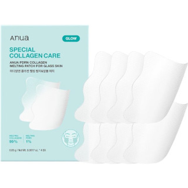 ANUA - PDRN Collagen Melting Patch For Glass Skin - 4pcs