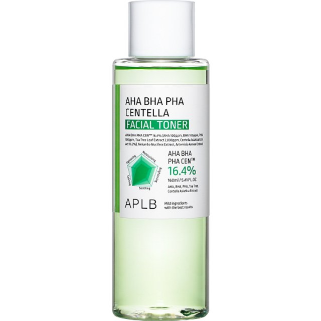APLB - AHA BHA PHA Centella Facial Toner - 160ml