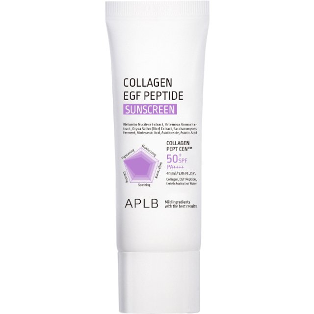 APLB - Collagen EGF Peptide Sunscreen SPF50+ PA++++ - 40ml