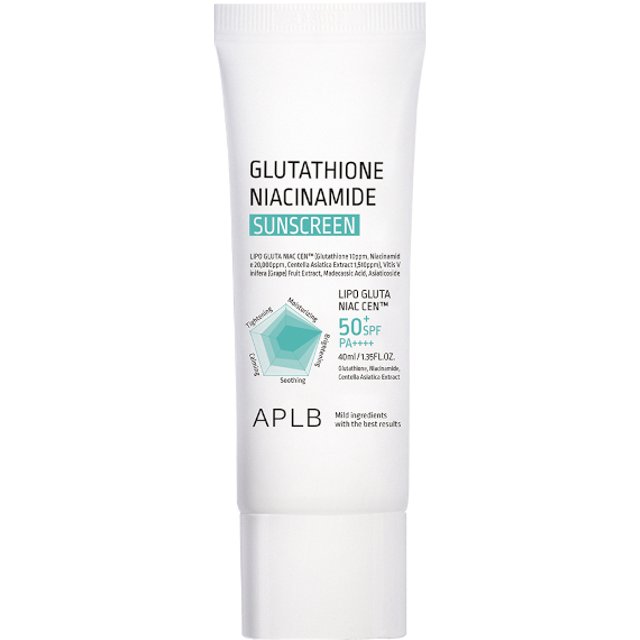 APLB - Glutathione Niacinamide Sunscreen SPF50+ PA++++ - 40ml