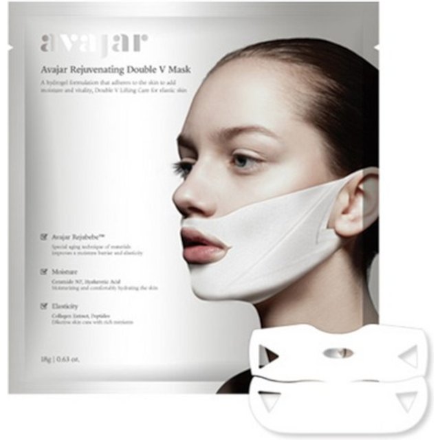 avajar - Rejuvenating Double V Mask - 1pc