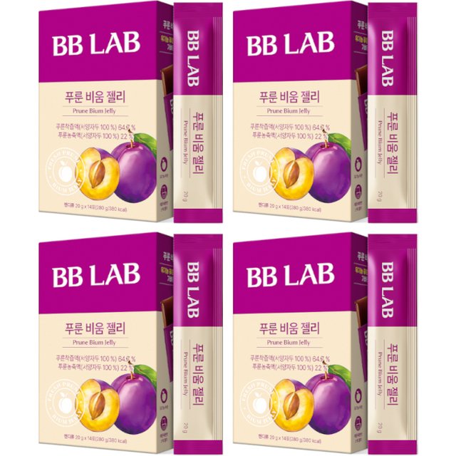 BB LAB - Prune Bium Jelly - 20g*14 sticks 4ea