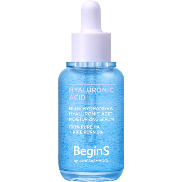 BeginS - Blue Hydrangea Hyaluronic Acid Moisturizing Serum - 30ml