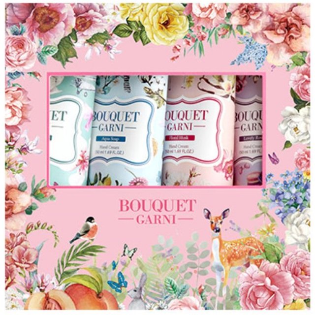 Bouquet Garni - Fragranced Hand Cream Set - 4pcs