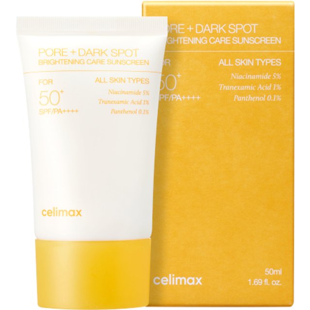 CELIMAX - Pore + Dark Spot Brightening Care Sunscreen SPF50+ PA++++ - 50ml