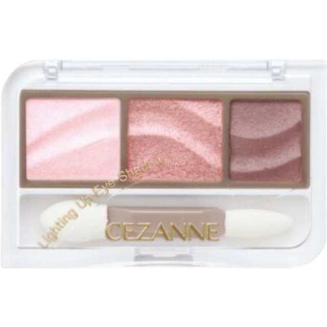 CEZANNE - Lighting Up Eyeshadow - 1.7g - 02 Petal Pink