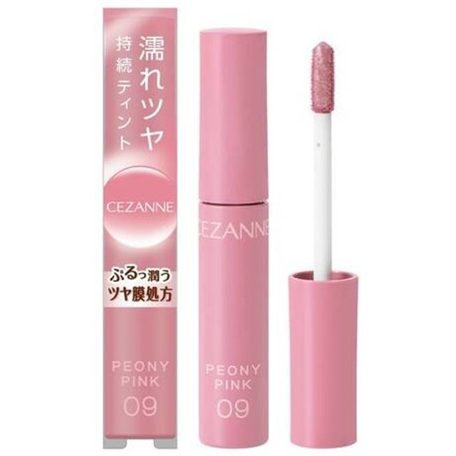 CEZANNE - Watery Tint Lip - 4g - 09 Peony Pink